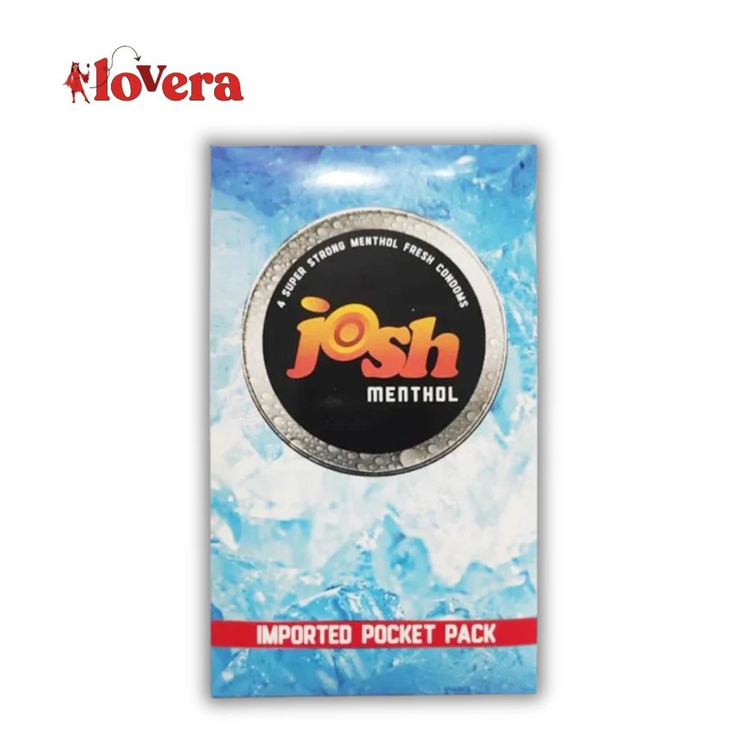Josh Menthol Condoms Pack of 3