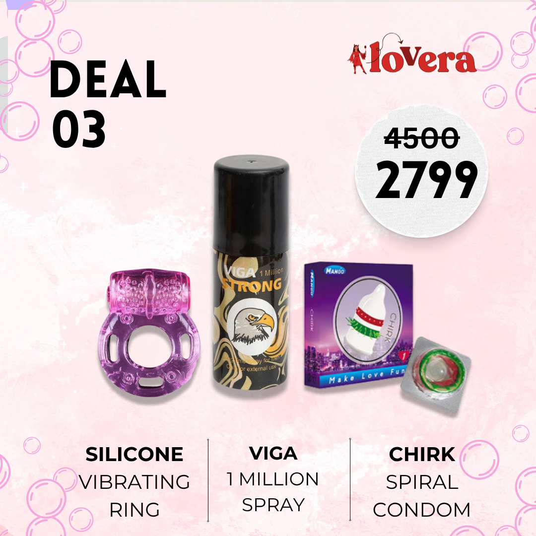 Lovera Spray, Ring and Chirk Condom Deal