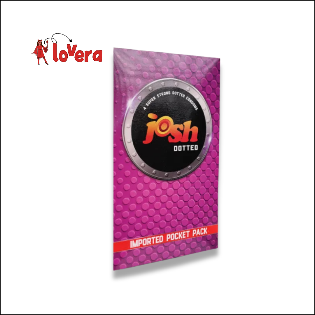 Josh Dotted Condoms Pack of 3