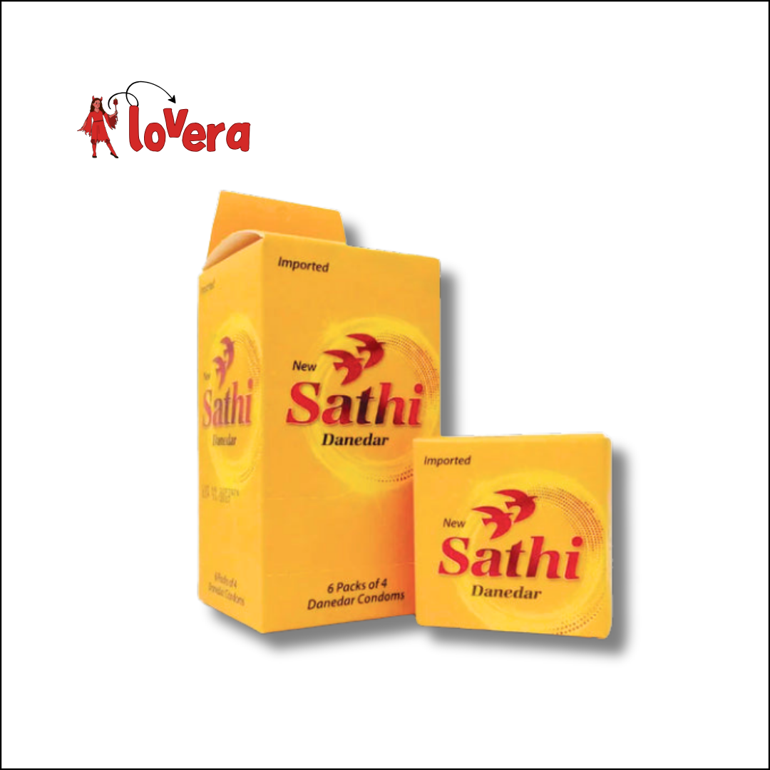 Sathi Danedar Condoms Complete Box of 18 Condoms