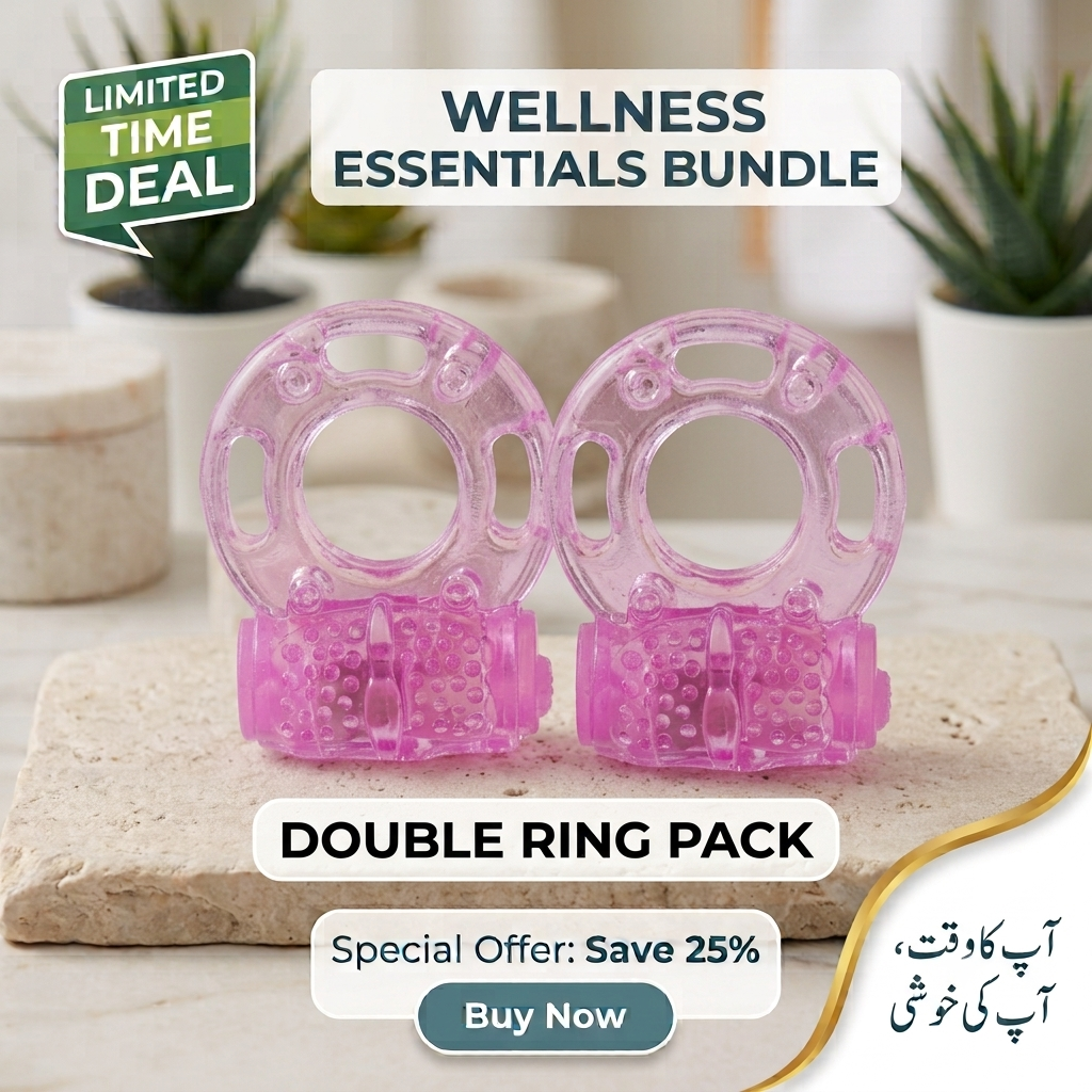 Pack of 2 Vibrating Rings Deal