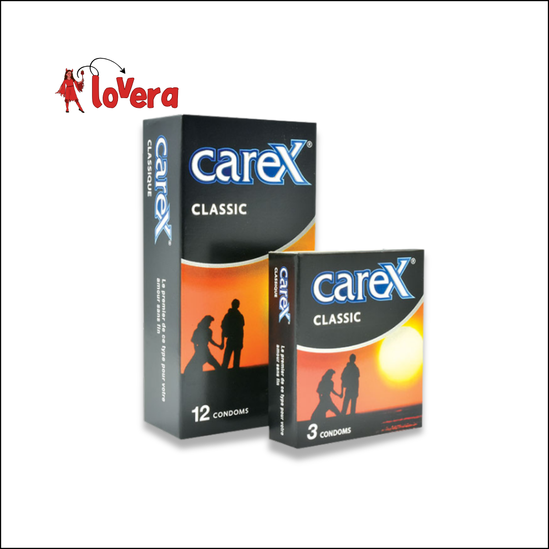 Lovera Spray, Ring and Carex 12 Condoms Pack