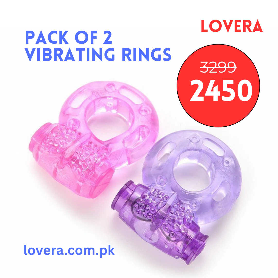 Lovera Pack of 2 Vibrating Rings Deal