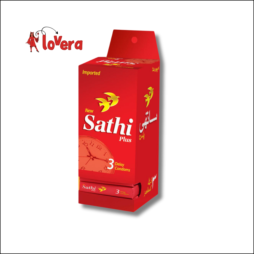 Sathi Delay Condoms Complete Box of 18 Condoms